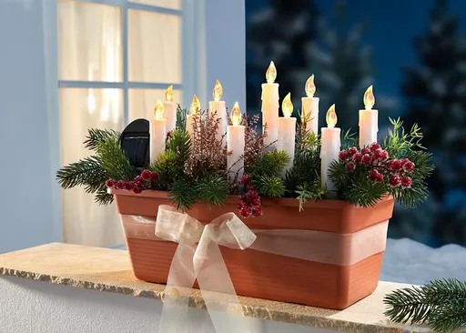 Die moderne Hausfrau Solární řetěz Svíčky