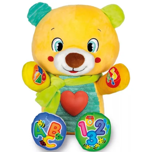 Clementoni Interaktivní medvídek Knoflík se zvuky