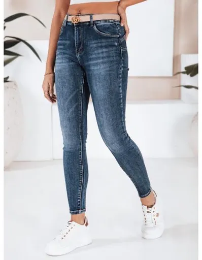 Dámské push up džíny modré