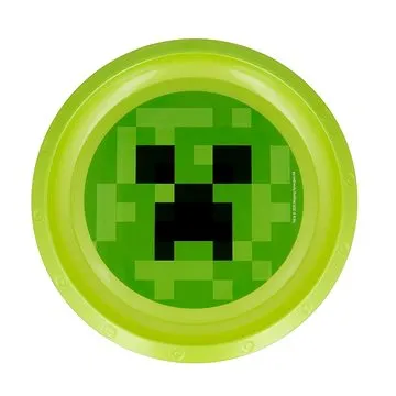 Plastový talíř Minecraft - Creeper 22 cm (40412)