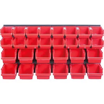 systém závěsný+28 boxů na nářadí ORDERLINE 800x165x400mm (344962)