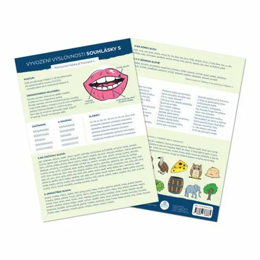 Logopedická karta - Hláska S - Šárka Smitková