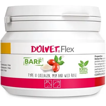 Dolfos Dolvet Flex 100 g - kolagen, MSM a šípek pro zdravé klouby (901005)