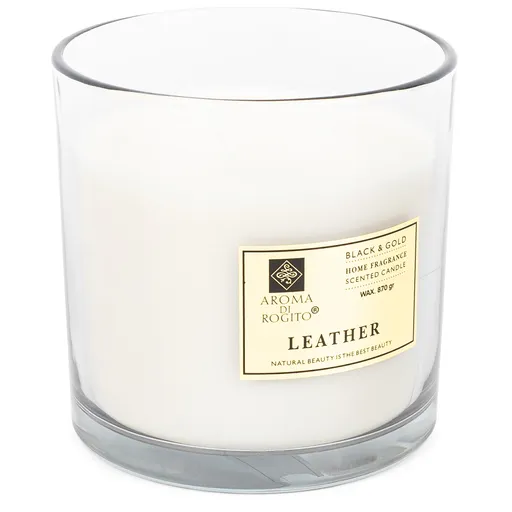 Svíčka ve skle Black