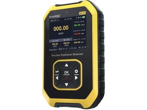 Geigerův čítač pro kontrolu radioaktivity FNIRSI GC-01.