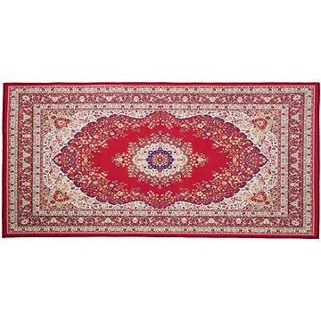 Koberec červený 80 x 150 cm KARAMAN, 122853 (beliani_122853)