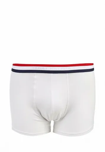 Tommy Hilfiger pánské bílé boxerky Norton 1U87903408 SM