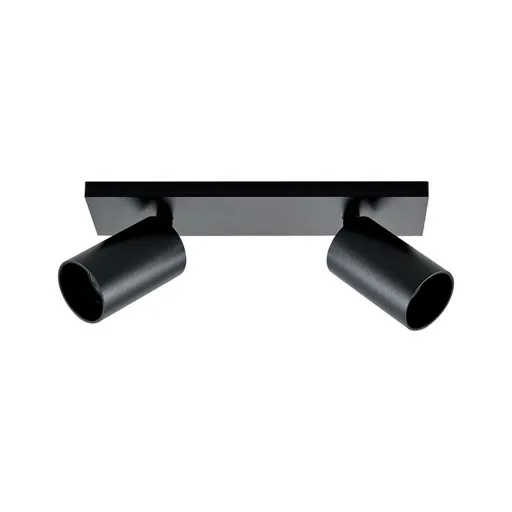 Light Impressions Deko-Light stropní přisazené svítidlo - Can Tilt hranaté, 2x 7,5 W GU10, černá 348248