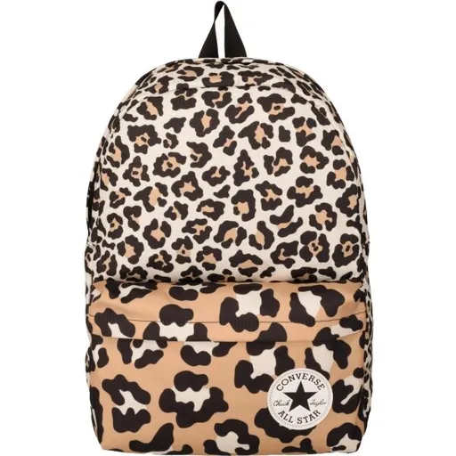 Converse LEOPARD AOP SPEED 3 CP BACKPACK Městský batoh, béžová, velikost