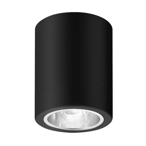 Rabalux Černé stropní svítidlo Kobald kulaté pro žárovku E27 2055