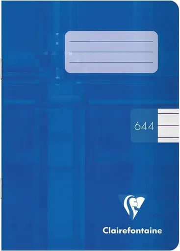 Školní sešit Clairefontaine Metric A6 "644", modrý