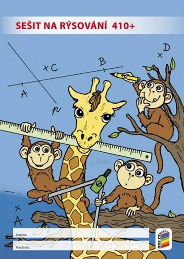 Sešit na rýsování 410+ (bílé listy) (S-41)