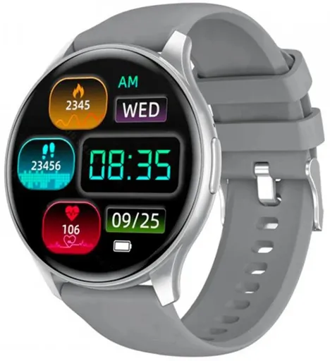 CARNEO Chytré hodinky Carneo Gear+ Essential 2nd gen. - stříbrné