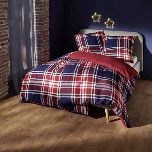 Povlečení na jednolůžko Káro