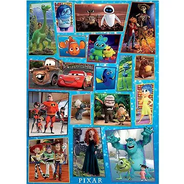 Educa Dřevěné puzzle Disney Pixar 100 dílků (8412668188815)