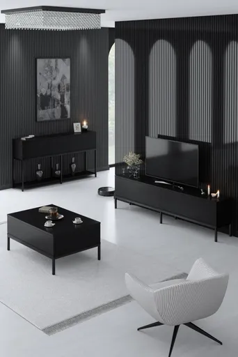 Living Room Furniture Set Lord - Black