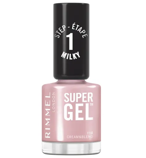 Rimmel Gelový lak na nehty Super Gel (Nail Polish) 12 ml 110 Cream & Blend