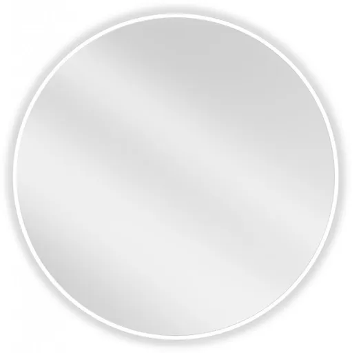 MEXEN Loft zrcadlo 80, bílý rám 9850-080-080-000-20