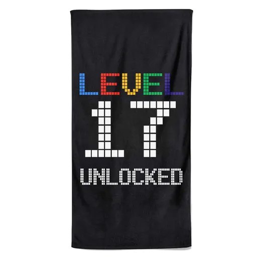 Osuška Level Unlocked (věk: 17, Velikost osušky: 100x170cm)