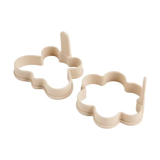 HOME & YOU Sada formiček na volská oka 2 ks - béžová