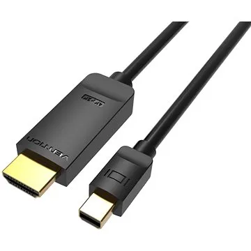 Vention 4K Mini DisplayPort (miniDP) to HDMI Cable 1.5m Black (HAHBG)