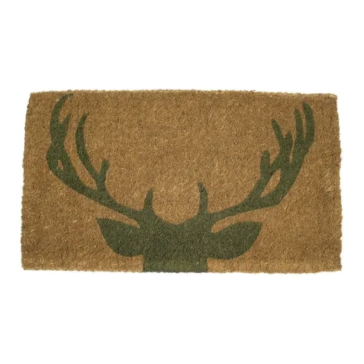 Velká rohožka před dveře s motivem jelena- 75*45*4cm KMHGHS