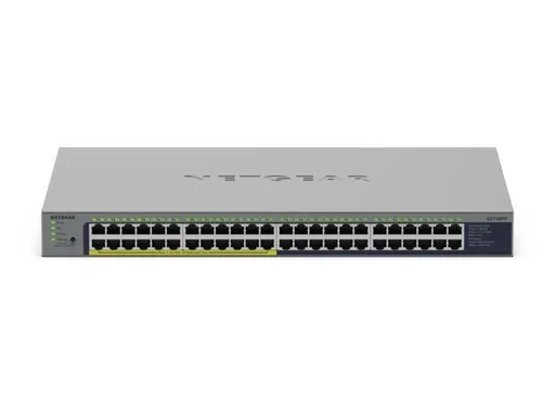 Netgear 48PT GIGABIT UNMANAGEABLE PLUS SWITCH W/ POE+