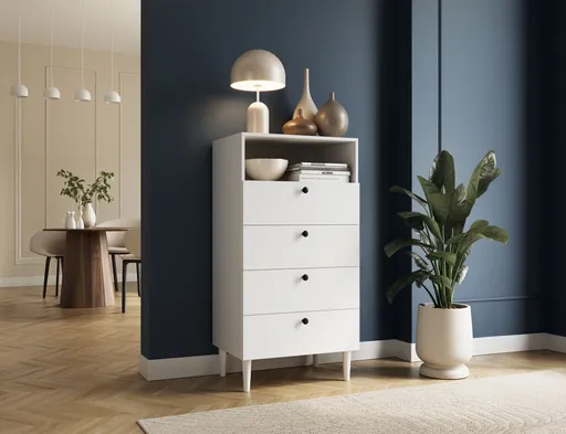 Dullum 60 Regál Bílý