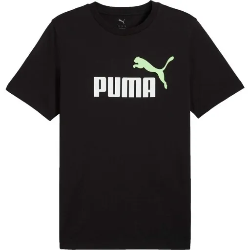 Puma ESSENTIALS 2 COLOR NO.1 LOGO TEE Pánské triko, černá, velikost