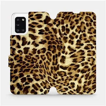 Flipové pouzdro na mobil Samsung Galaxy A31 - VA33P Leopardí vzor (5903516228003)