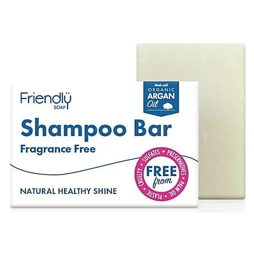 Friendly Soap Přírodní mýdlo na vlasy bez vůně 95 g