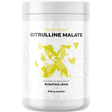 BrainMax Citrulline Malate, Citrulin Malát, 500 g (8594190025377)