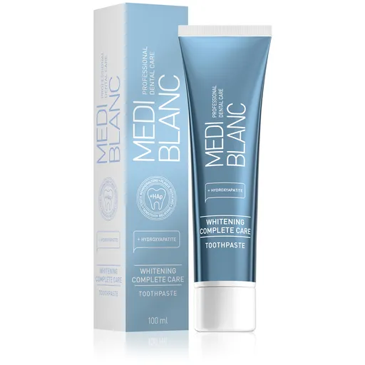 MEDIBLANC Bělicí zubní pasta pro kompletní péči (Whitening Complete Care Toothpaste) 100 ml