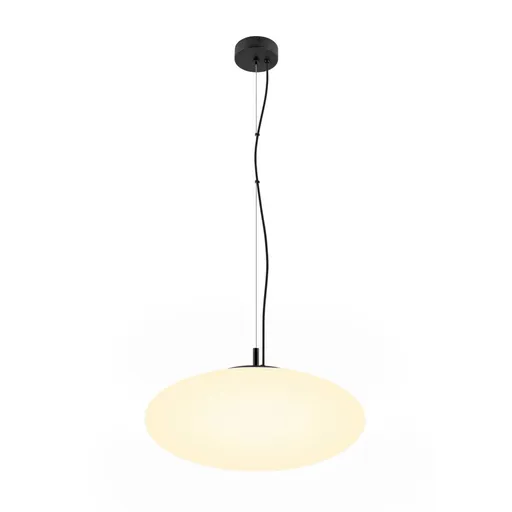 BIG WHITE (SLV) OLYPSO 50 závěsné svítidlo, E27, délka závěsu 400 cm, 1 x max. 40 W, černá 1010415