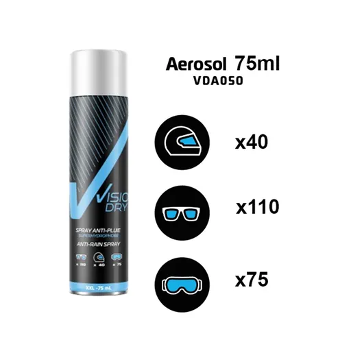 Superhydrofobní aerosol VisioDry 75ml