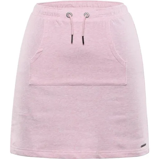 ALPINE PRO HOFRA Dámská letní sukně v délce nad kolena, růžová, velikost