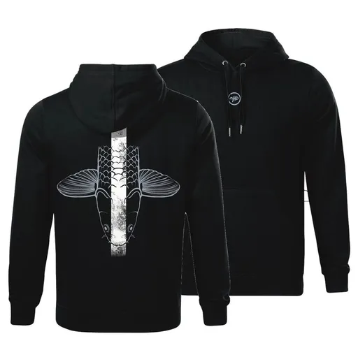 Giants Fishing Rybářská Mikina pánská černá Šupináč hlava - vel. 3XL,Giants Fishing Rybářská Mikina pánská černá Šupináč hlava - vel. 3XL