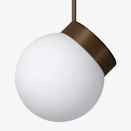 LUCIS závěsné svítidlo POLARIS ZTR 8,3W LED 4000K sklo bronz opál DALI ZTR.L2.200.73M DALI2