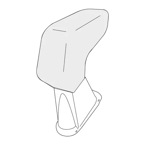 Loketní opěrka Fiat 500 2005-2015 (pouze adaptér)