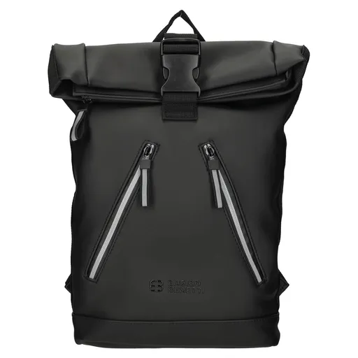 Moderní rolovací batoh Enrico Benetti Beron - černá