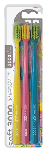 Dr. Max PRO32 Zubní kartáček 3000 3 ks