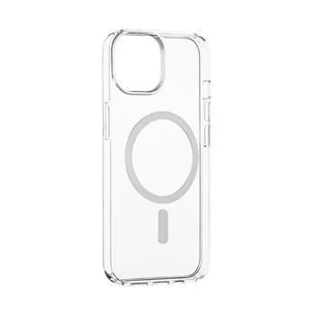 FIXED tvrzený zadní kryt MagPure s podporou Magsafe pro Apple iPhone 14 Pro, čirá