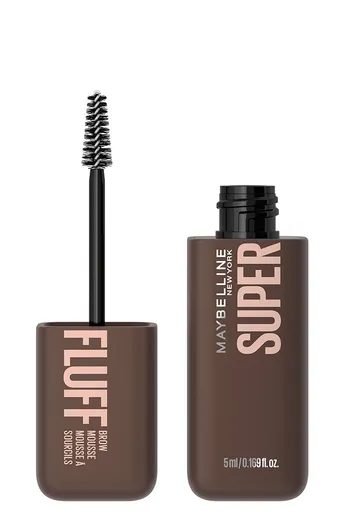 Maybelline Gel na obočí pro plný a nadýchaný vzhled Superfluff (Brow Mousse) 5 ml 260 Deep Brown