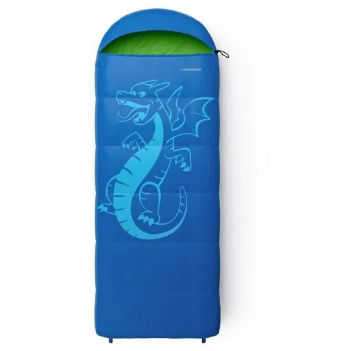 Crossroad AKUTAN 170 Dětský spací pytel, modrá, velikost 170 cm - pravý zip