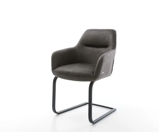 Jídelní židle Pejo-Flex antracitová vintage konzolová podnož