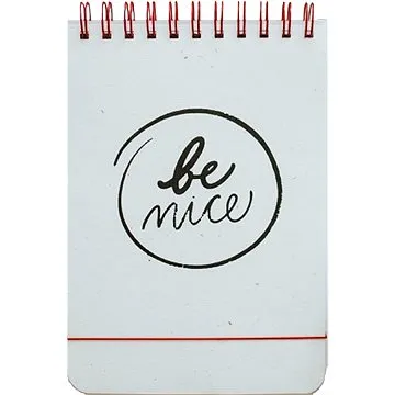 Be Nice EKO Papírový blok slámový linkovaný horní vazba A5 (BA5SHV)