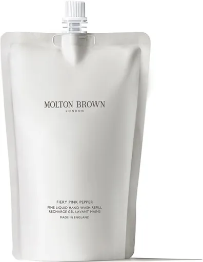 Molton Brown Náhradní náplň pro tekuté mýdlo na ruce Fiery Pink Pepper (Fine Liquid Hand Wash Refill) 400 ml