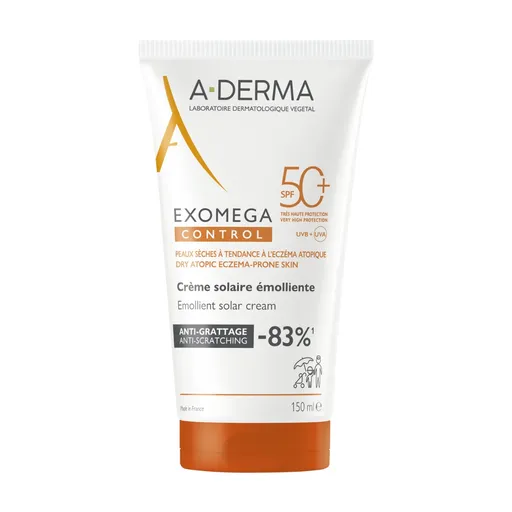 A-Derma Exomega Control Emolienční krém SPF50+ 150 ml