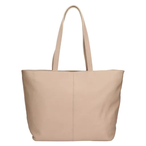 Dámská kožená kabelka Italia Zitta - taupe