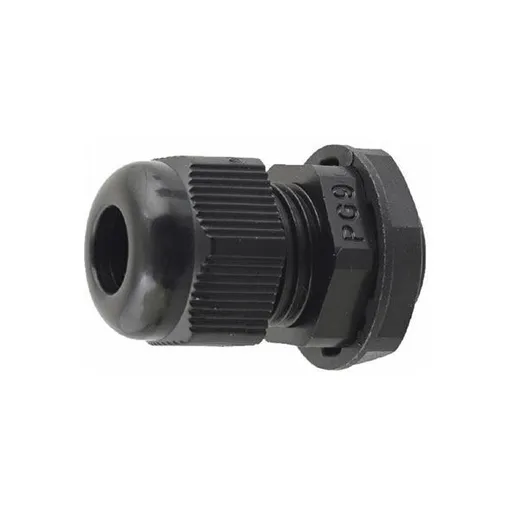 Kabelová průchodka PG-9 pro kabel 4-8mm černá